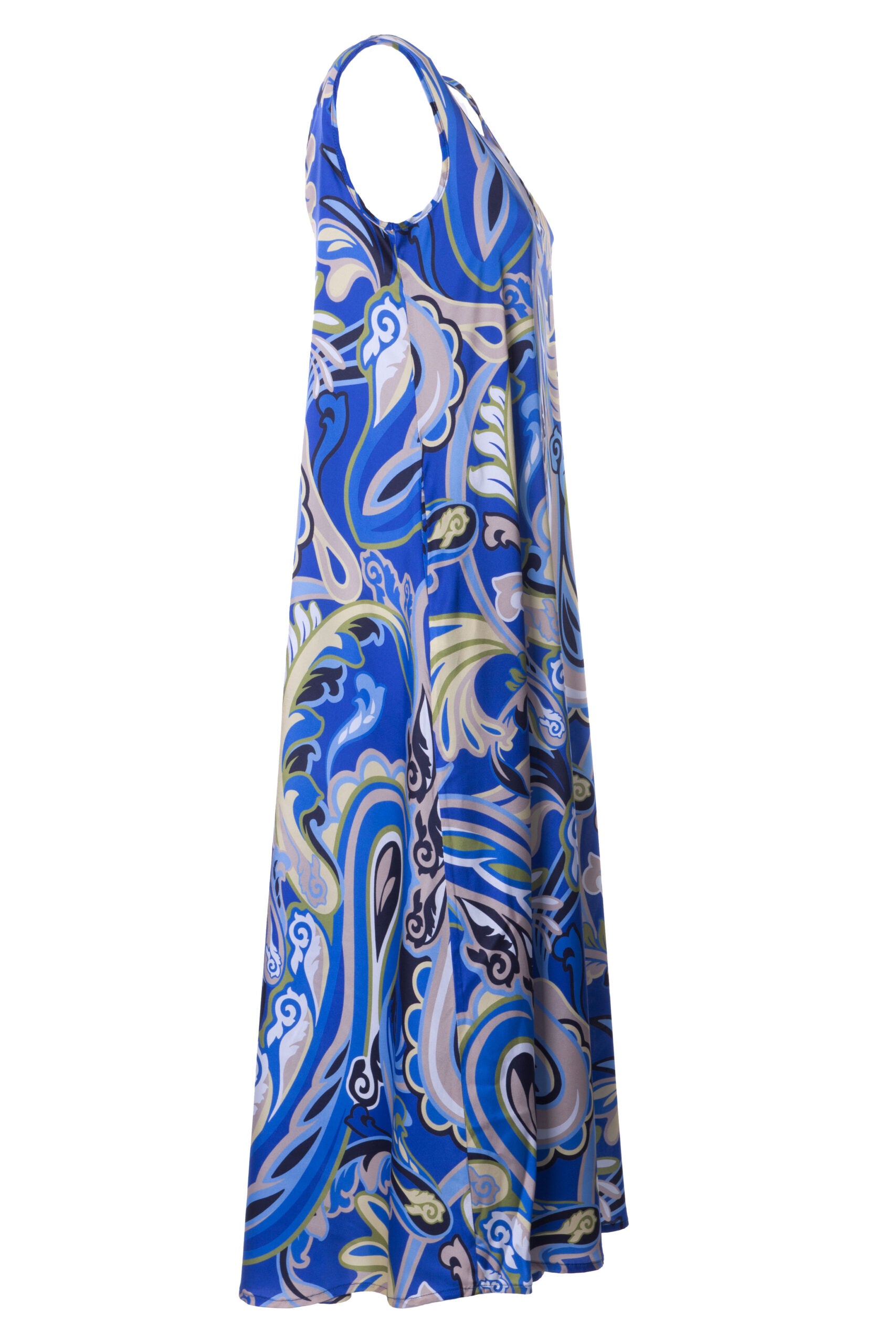TRAUMHAFTES PAISLEY-MAXIKLEID AUS SEIDE-VISKOSE- ANNA’S DRESS AFFAIR