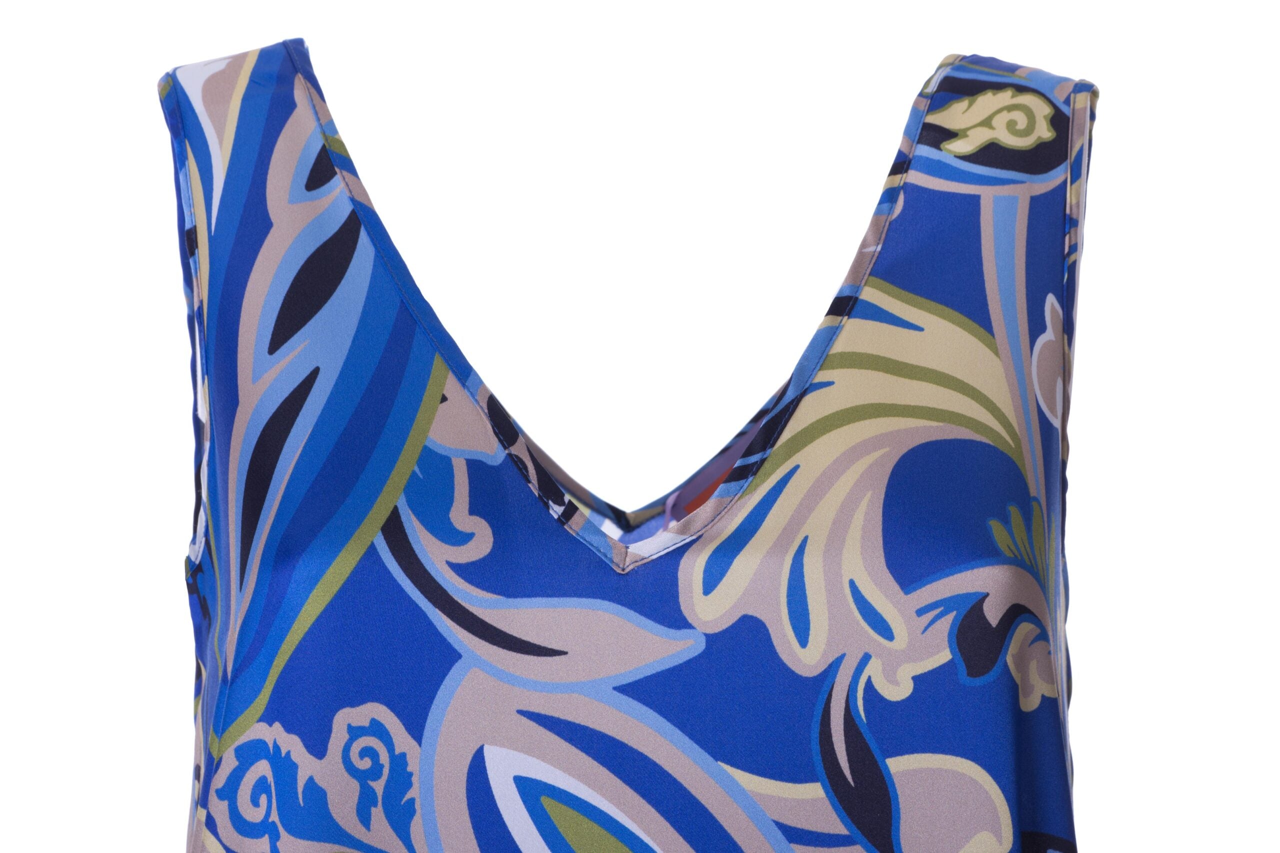 TRAUMHAFTES PAISLEY-MAXIKLEID AUS SEIDE-VISKOSE- ANNA’S DRESS AFFAIR