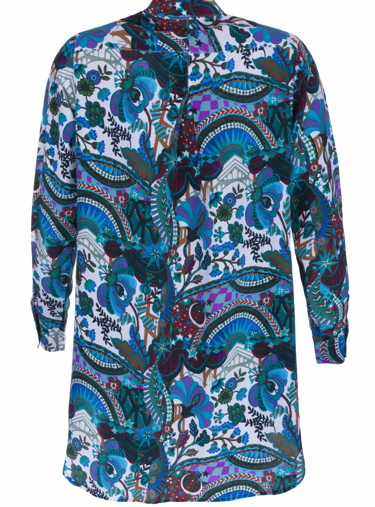 MADE BY LA CASA Seiden-Longbluse "Liberty"