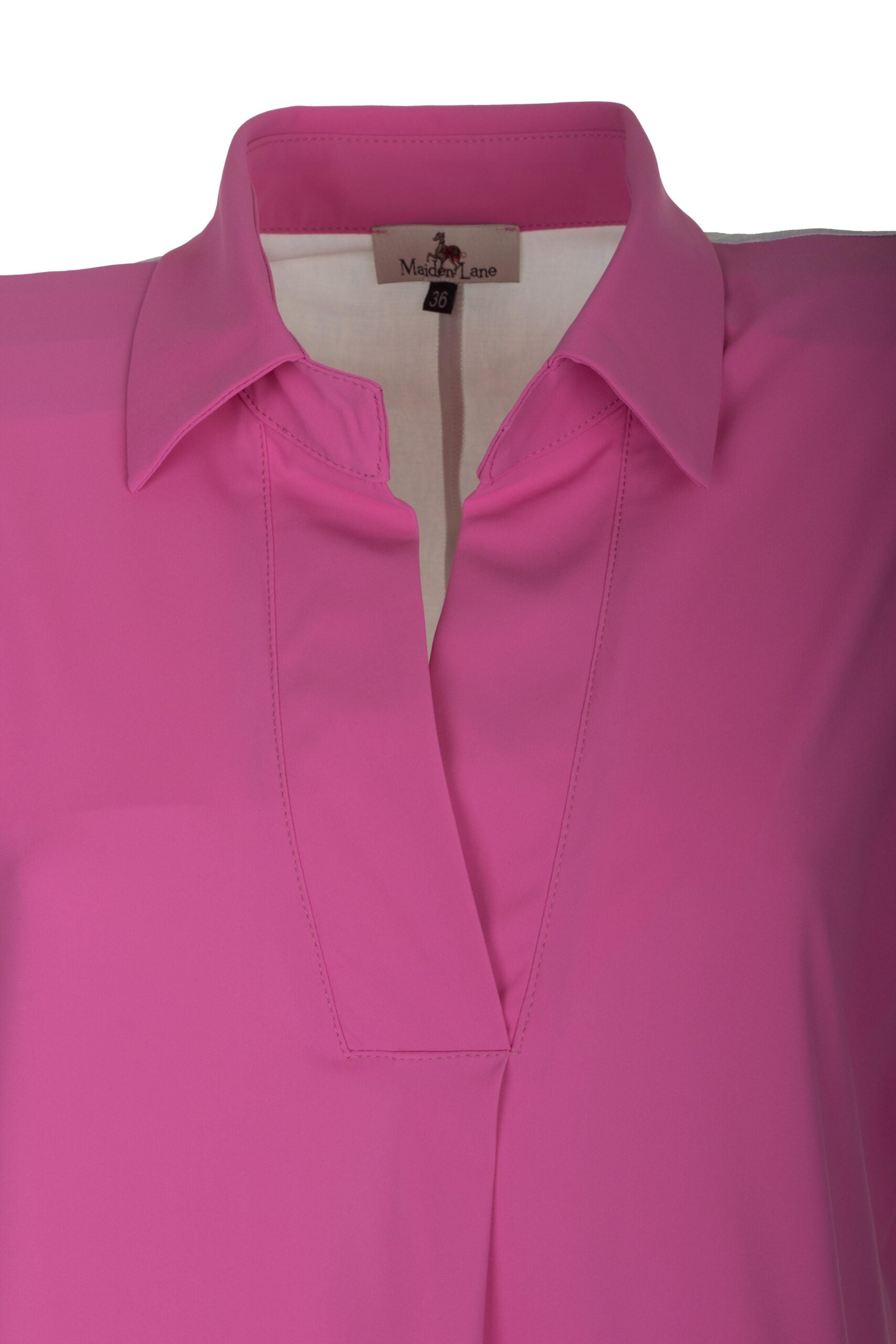SPECIAL EDITION made by La Casa- Hemdblusenkleid mit überraschender Rückseite