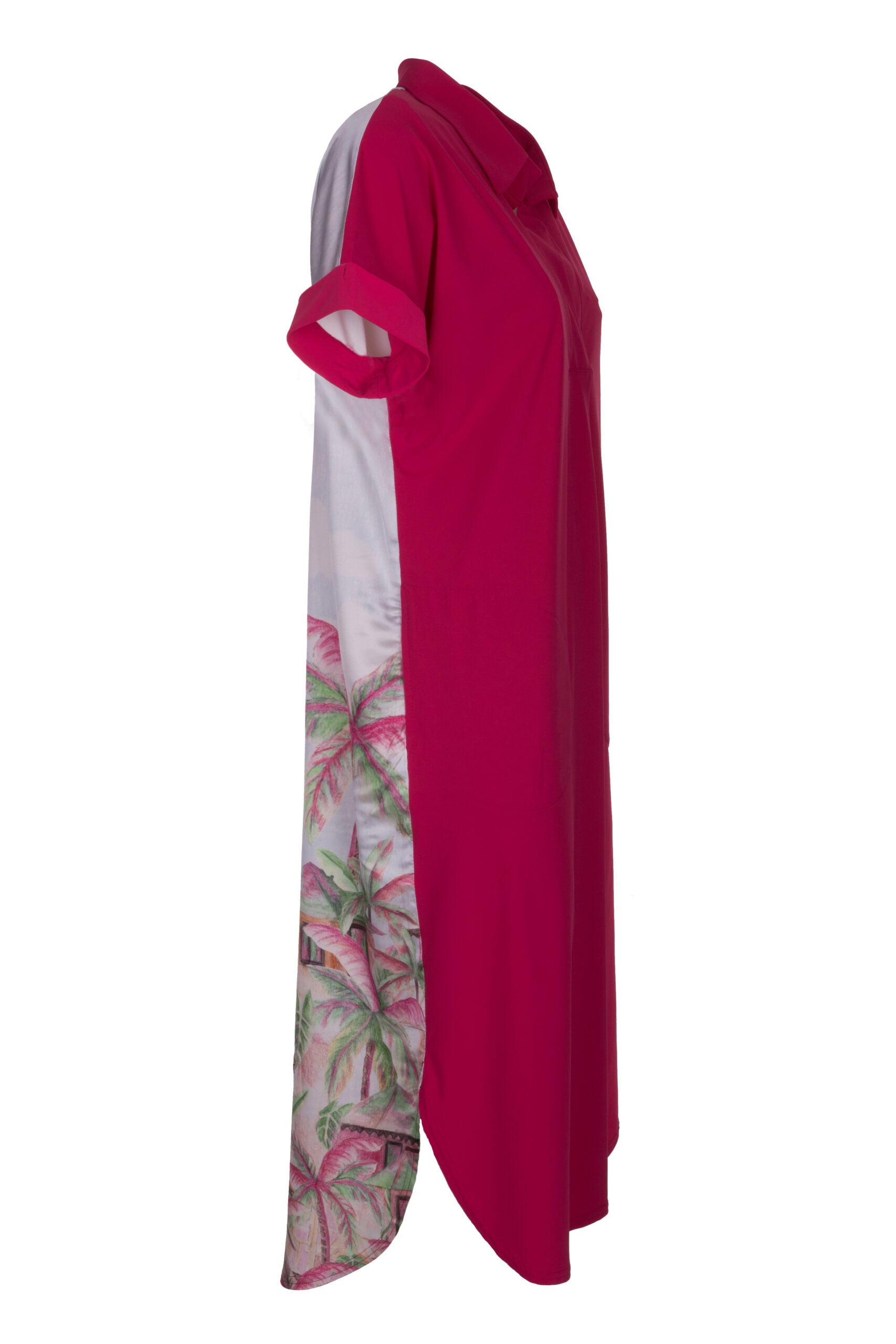SPECIAL EDITION made by La Casa- Hemdblusenkleid mit überraschender Rückseite