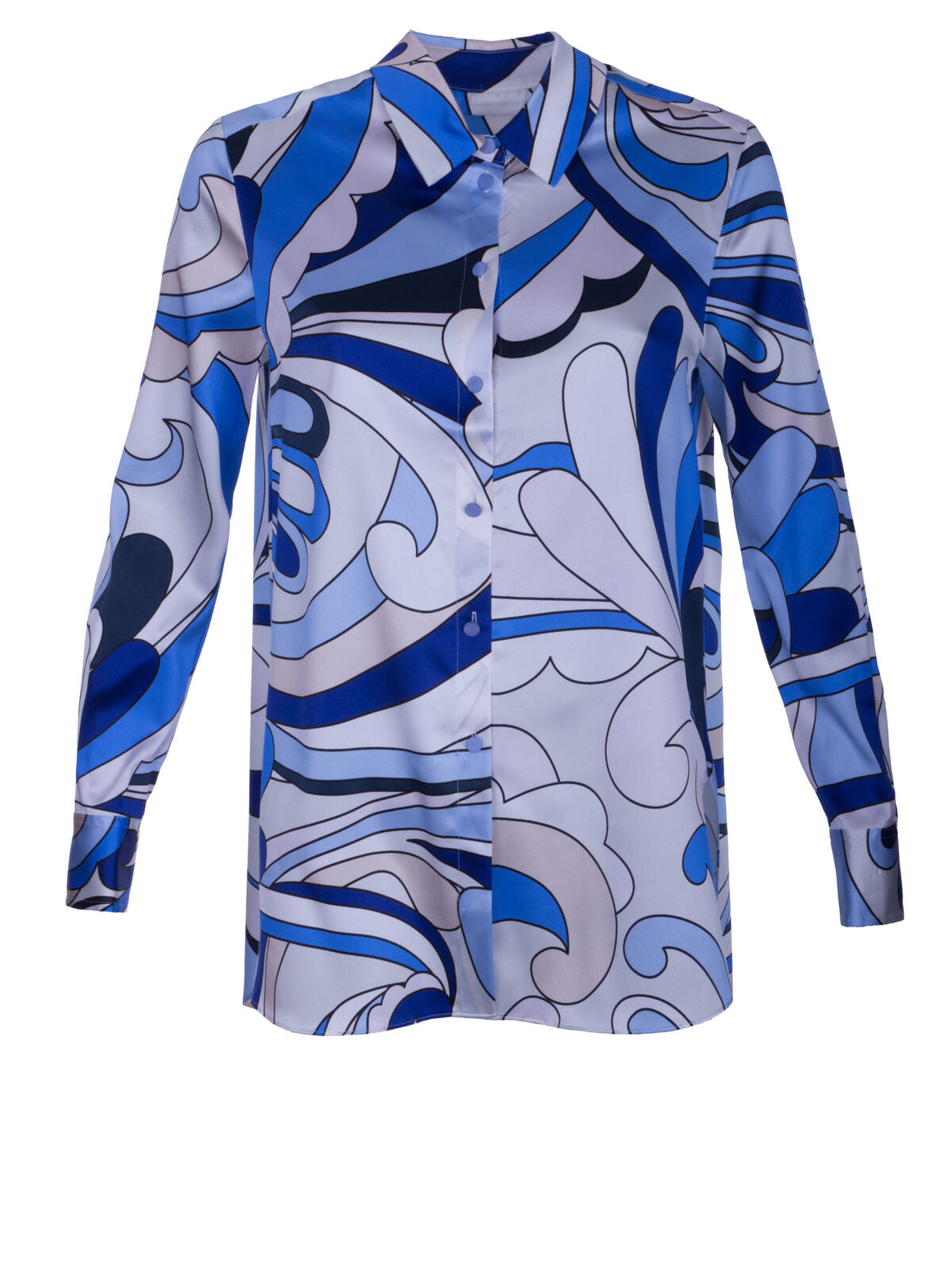 HERZENSANGELEGENHEIT-Bluse mit PUCCI-Muster