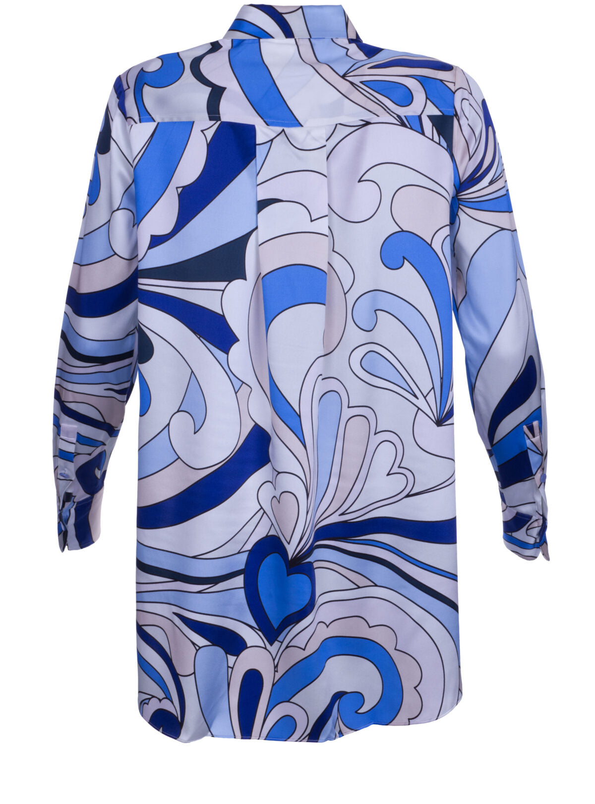 HERZENSANGELEGENHEIT-Bluse mit PUCCI-Muster