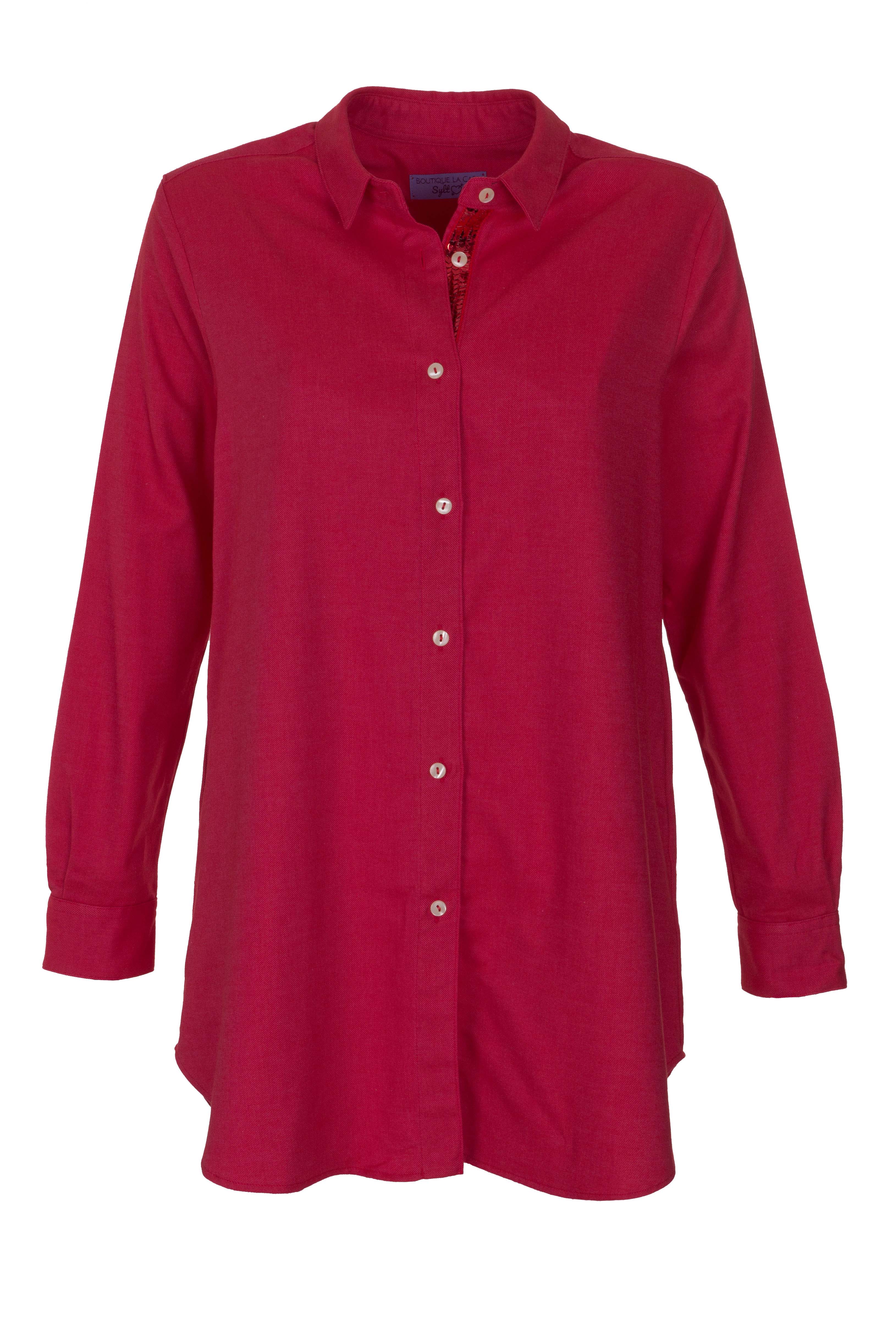 Longbluse Baumwollflanell FANCY