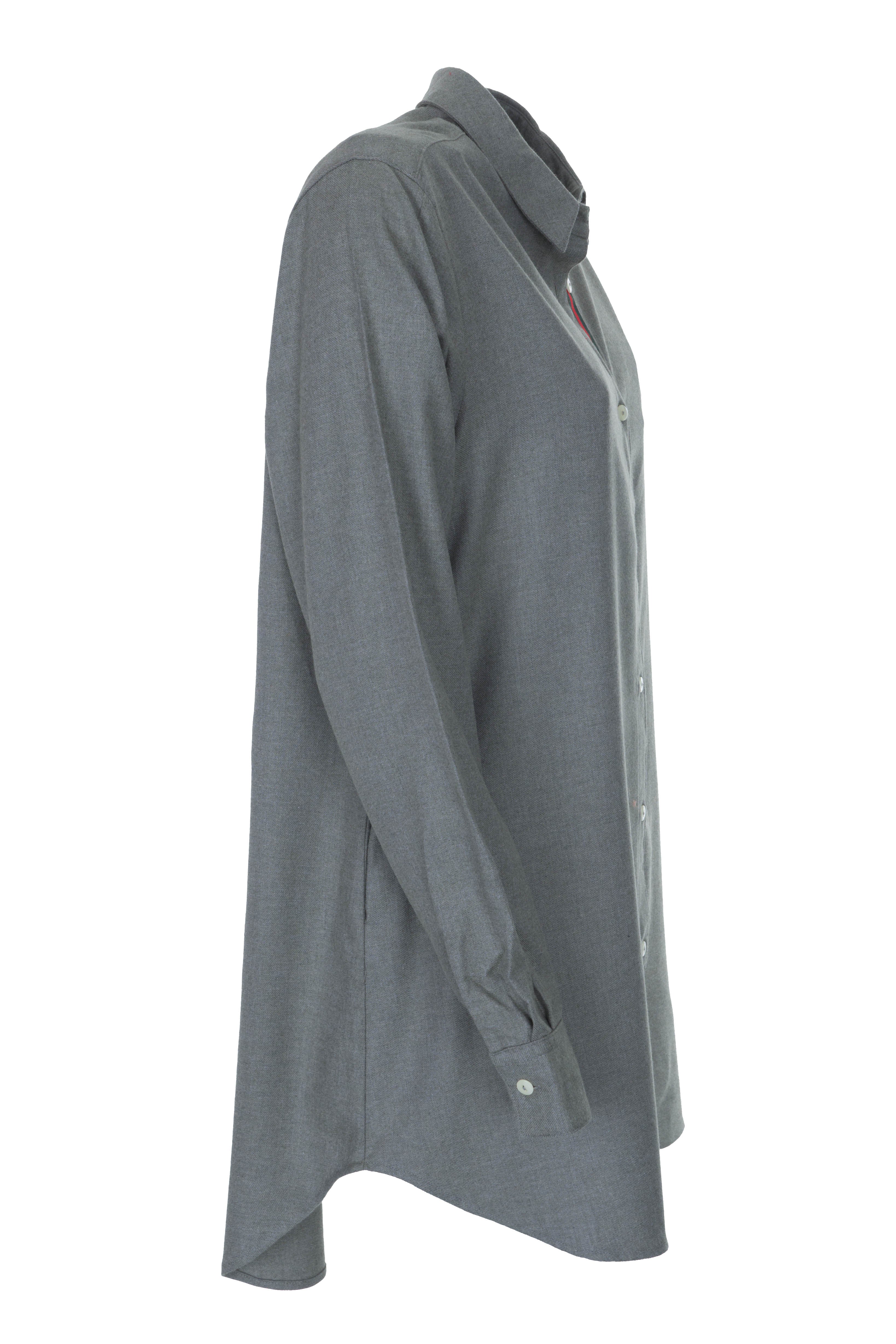 Longbluse Baumwollflanell COZY