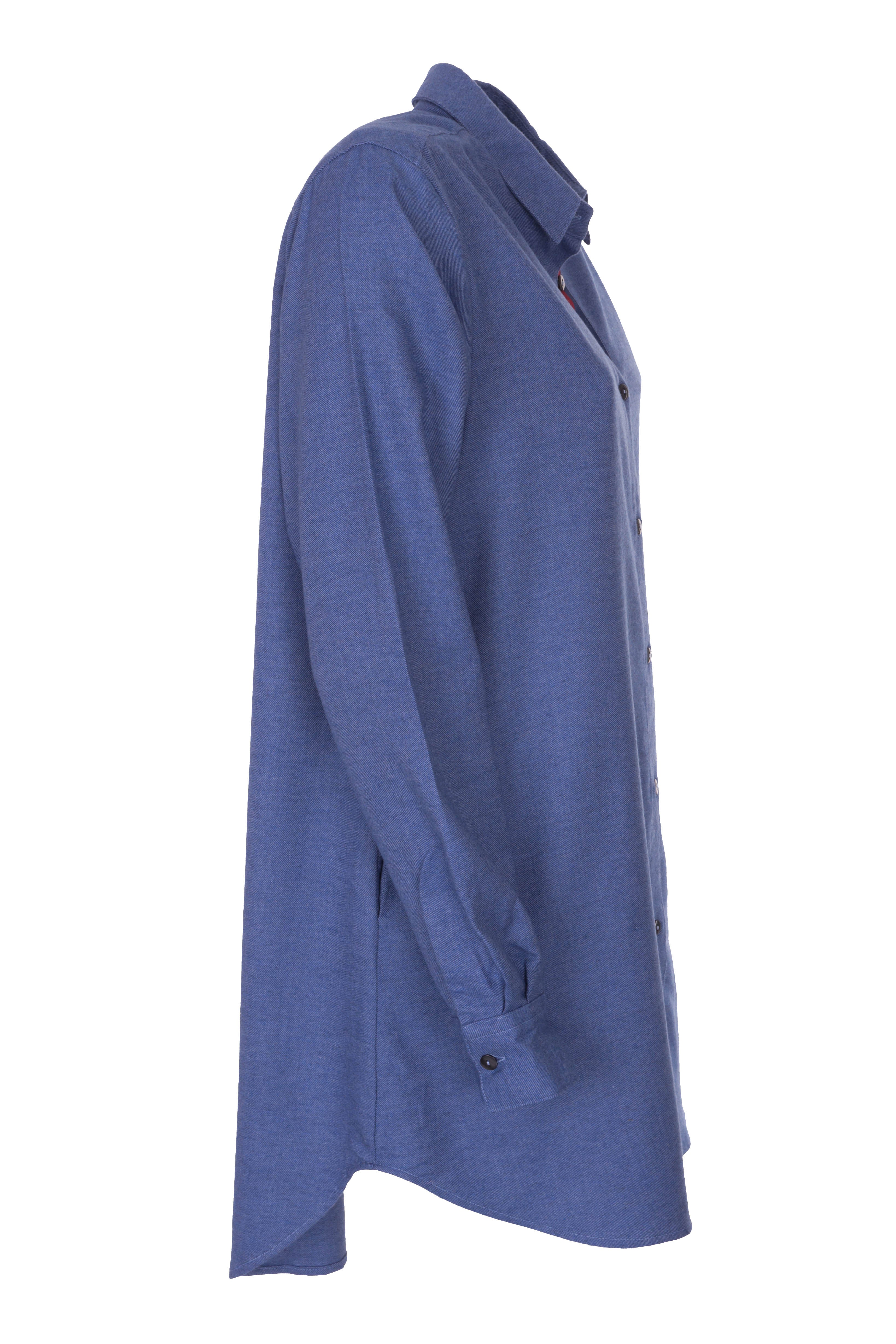 Longbluse Baumwollflanell COZY