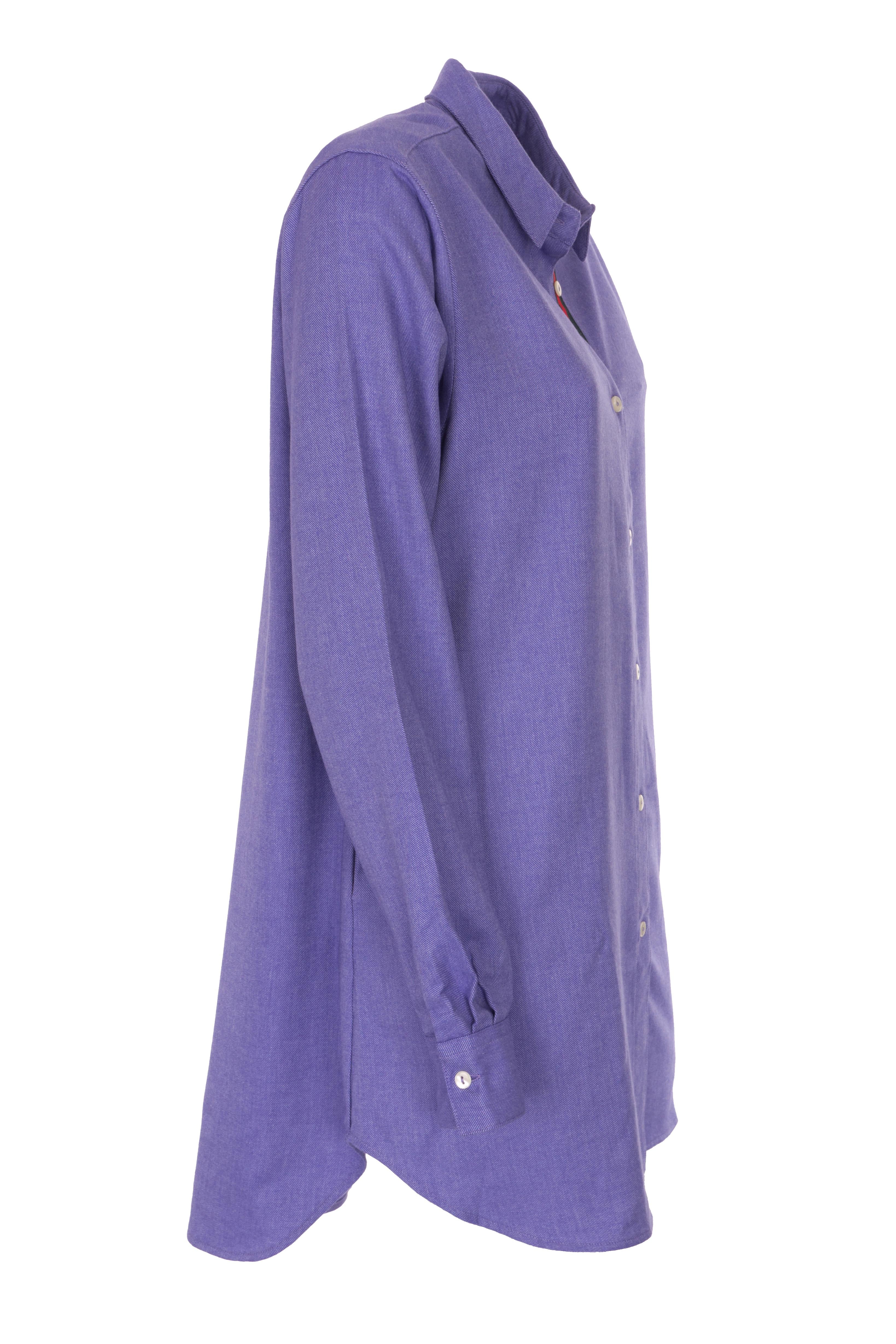 Longbluse Baumwollflanell COZY
