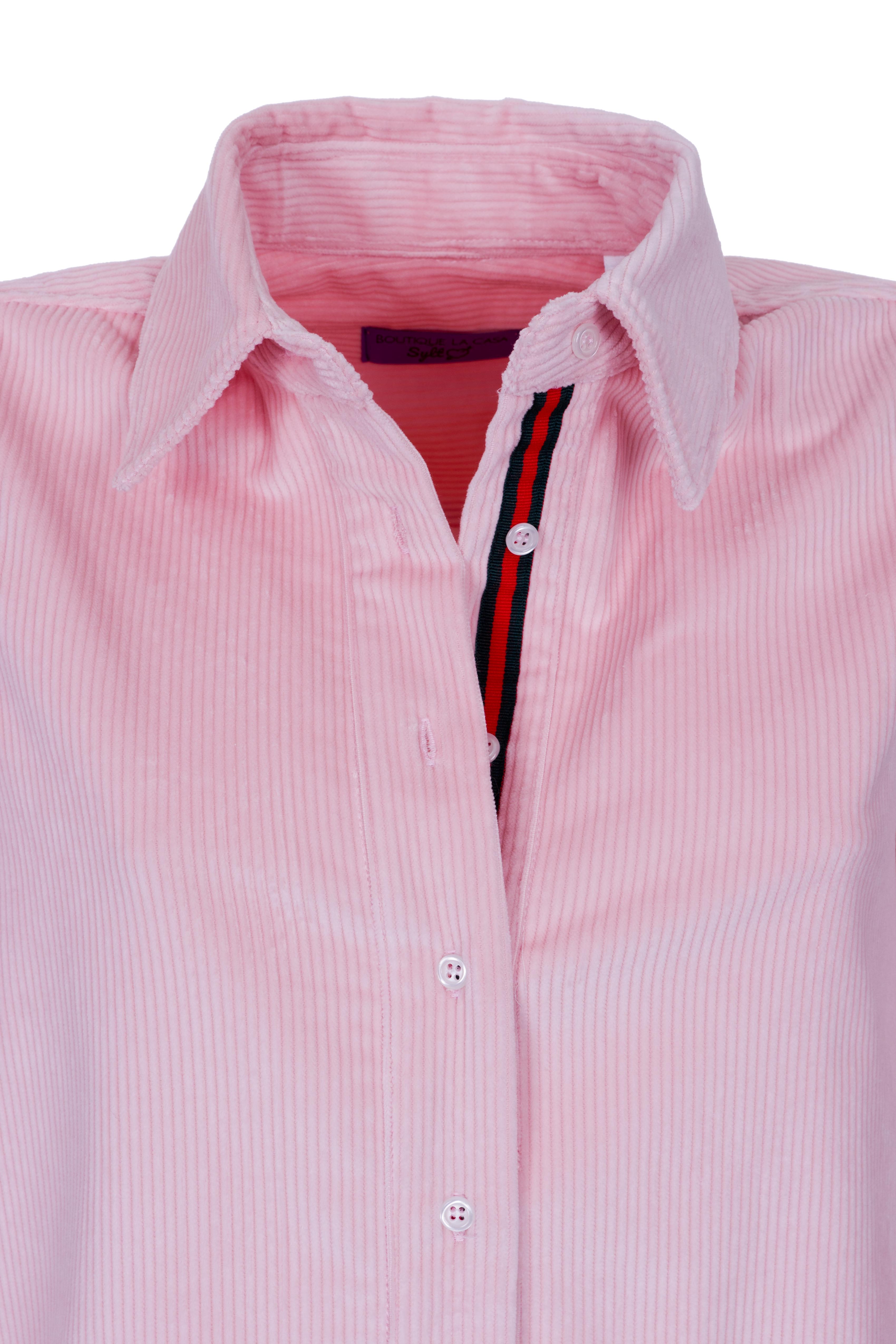 Trendige Longbluse BREITCORD