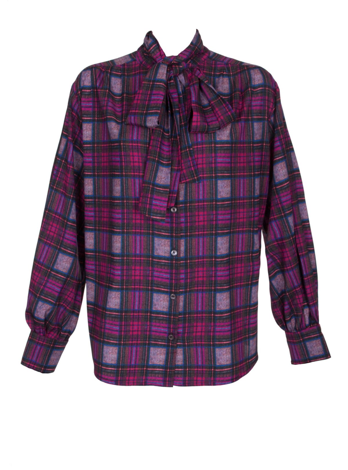 Exquisite Langarm-Seidenbluse mit Schluppe THOMAS RATH