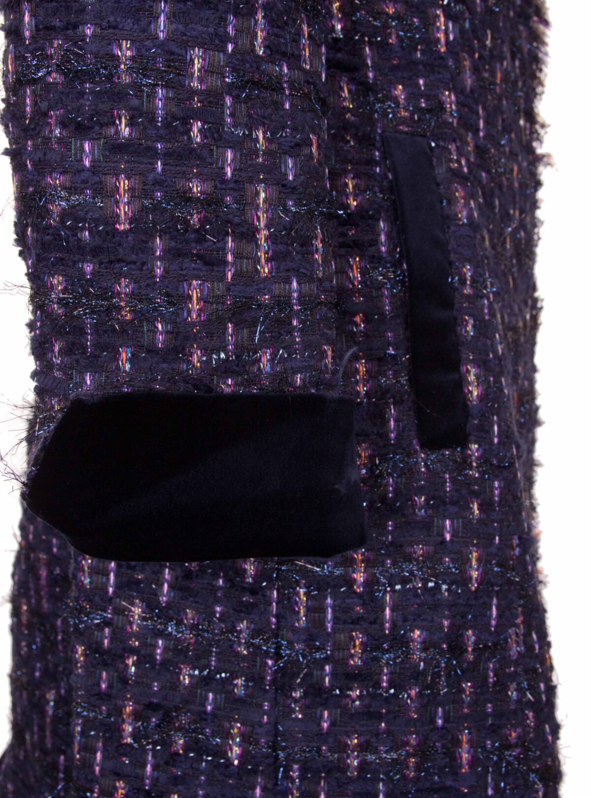 THOMAS RATH – Bouclé Gehrock- ANNA dunkelblau