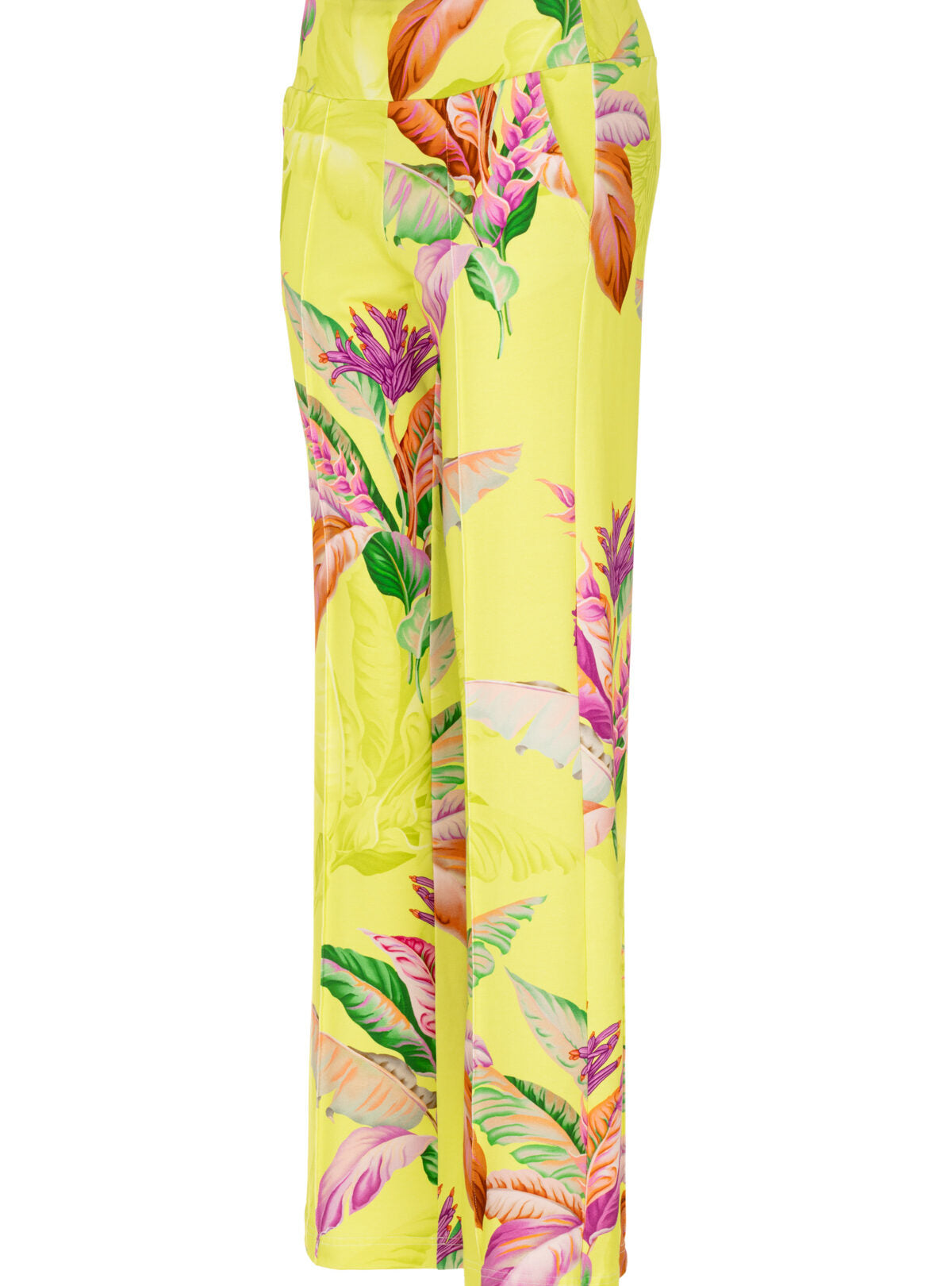 Jerseyhose mit Tropical Print – MAIDEN LANE