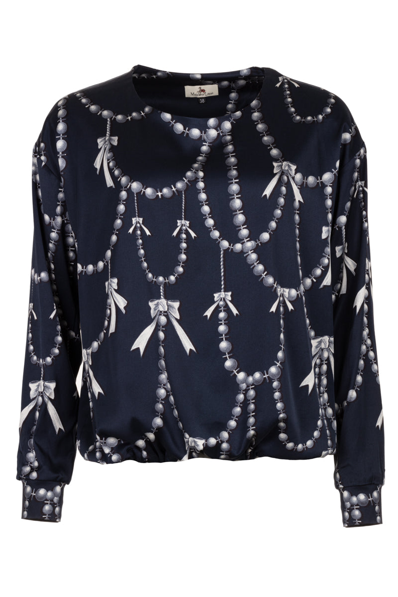 Blusenshirt JOSEPHINE  "Pearls"