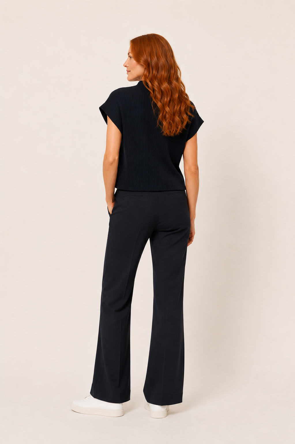Hose Kick-Flared NANOU Italian Jersey