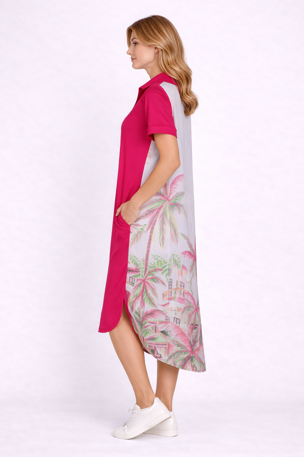 SPECIAL EDITION Hemdblusenkleid Technostretch