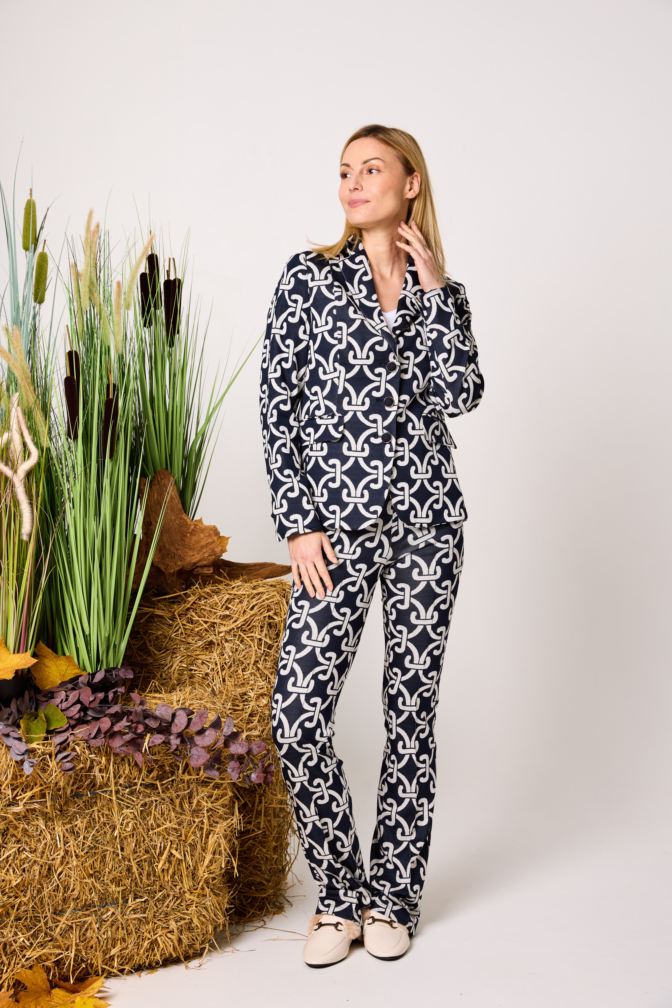 Jerseyhose JULIET kick-flared