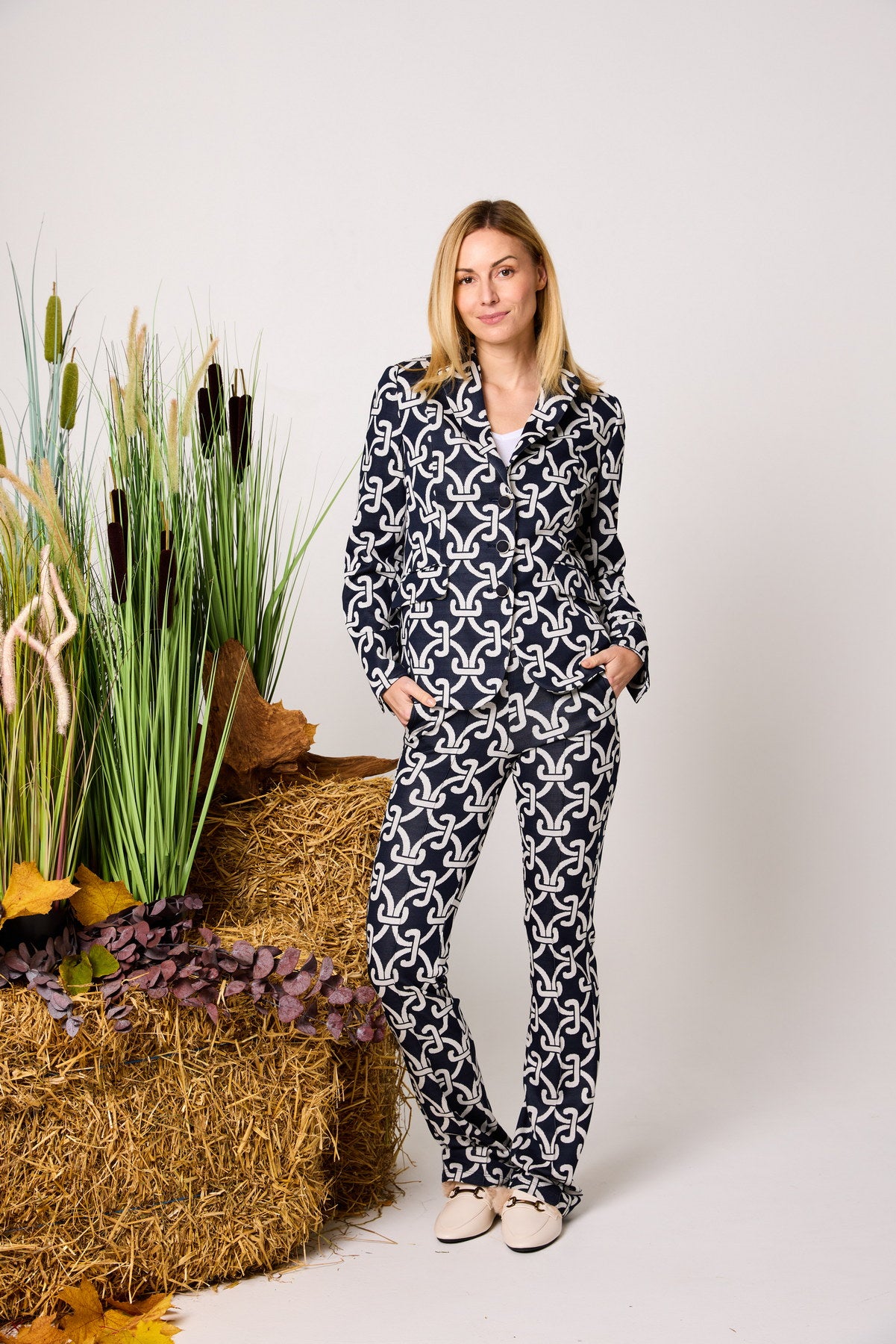 Jerseyhose JULIET "Jacquard"