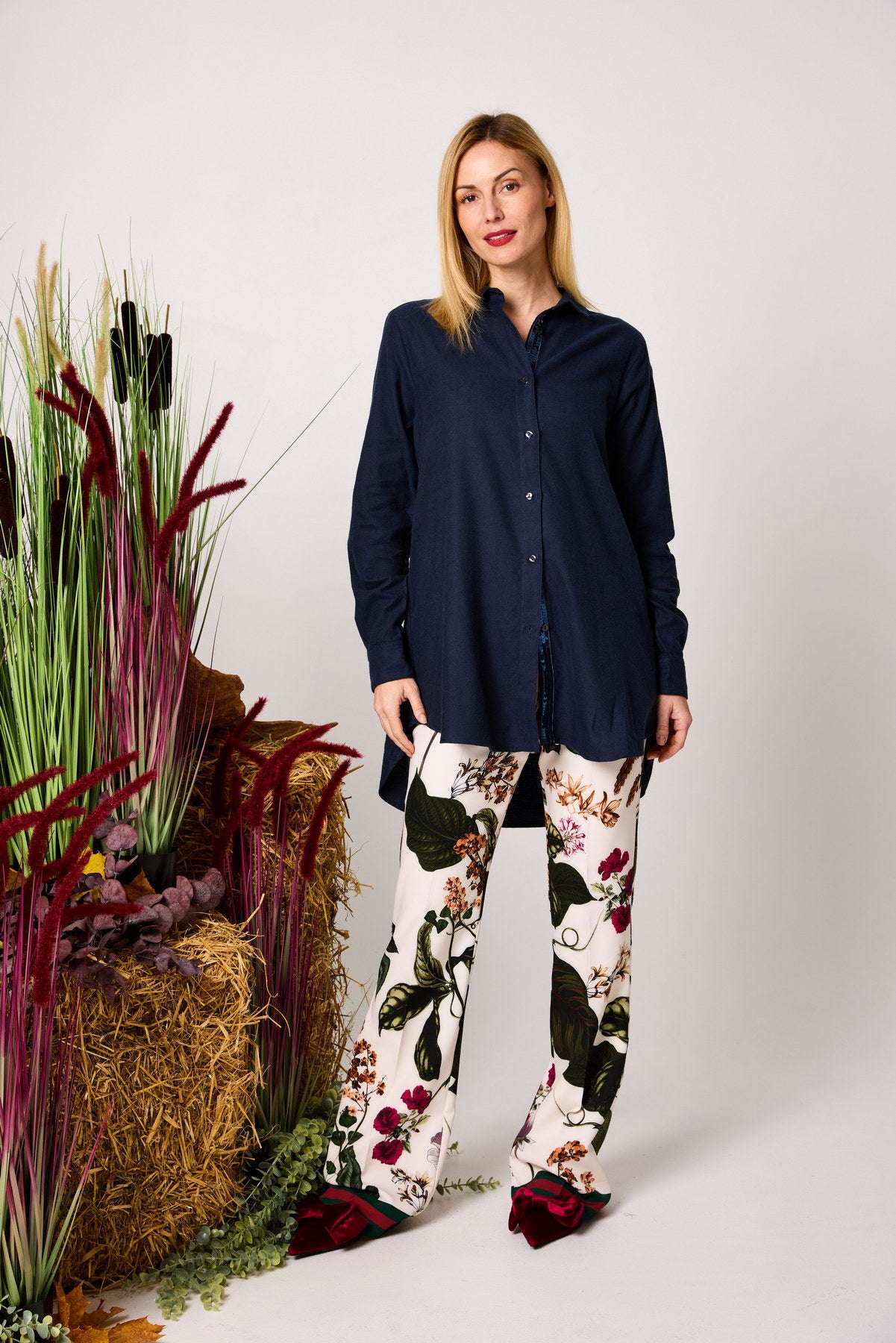 Longbluse Baumwollflanell FANCY
