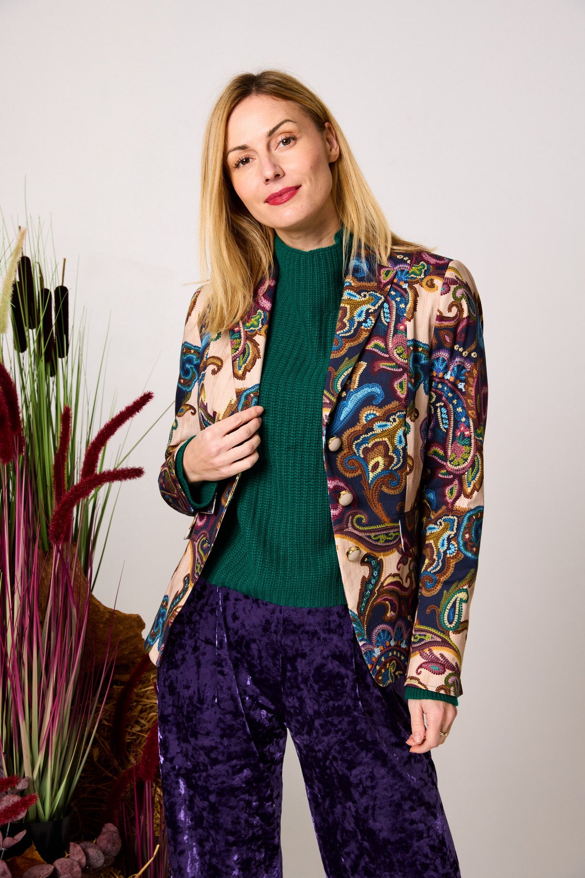 Blazer JANET  "Paisley"