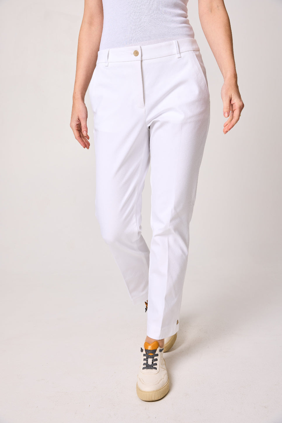 7/8-Hose FILIPA aus Premium-Cotton mit figurfreundlicher Passform