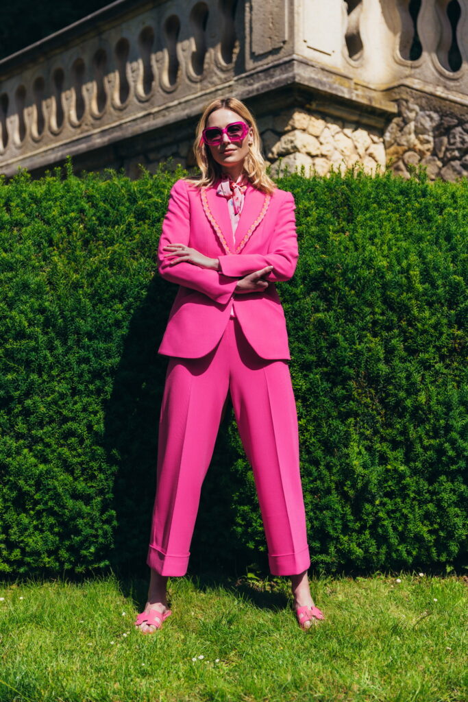 Pinke Culotte-Hose LENI