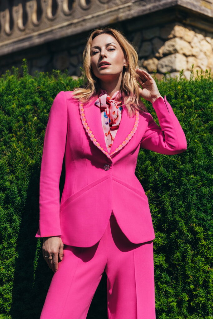 Blazer CARA mit Häkelkante