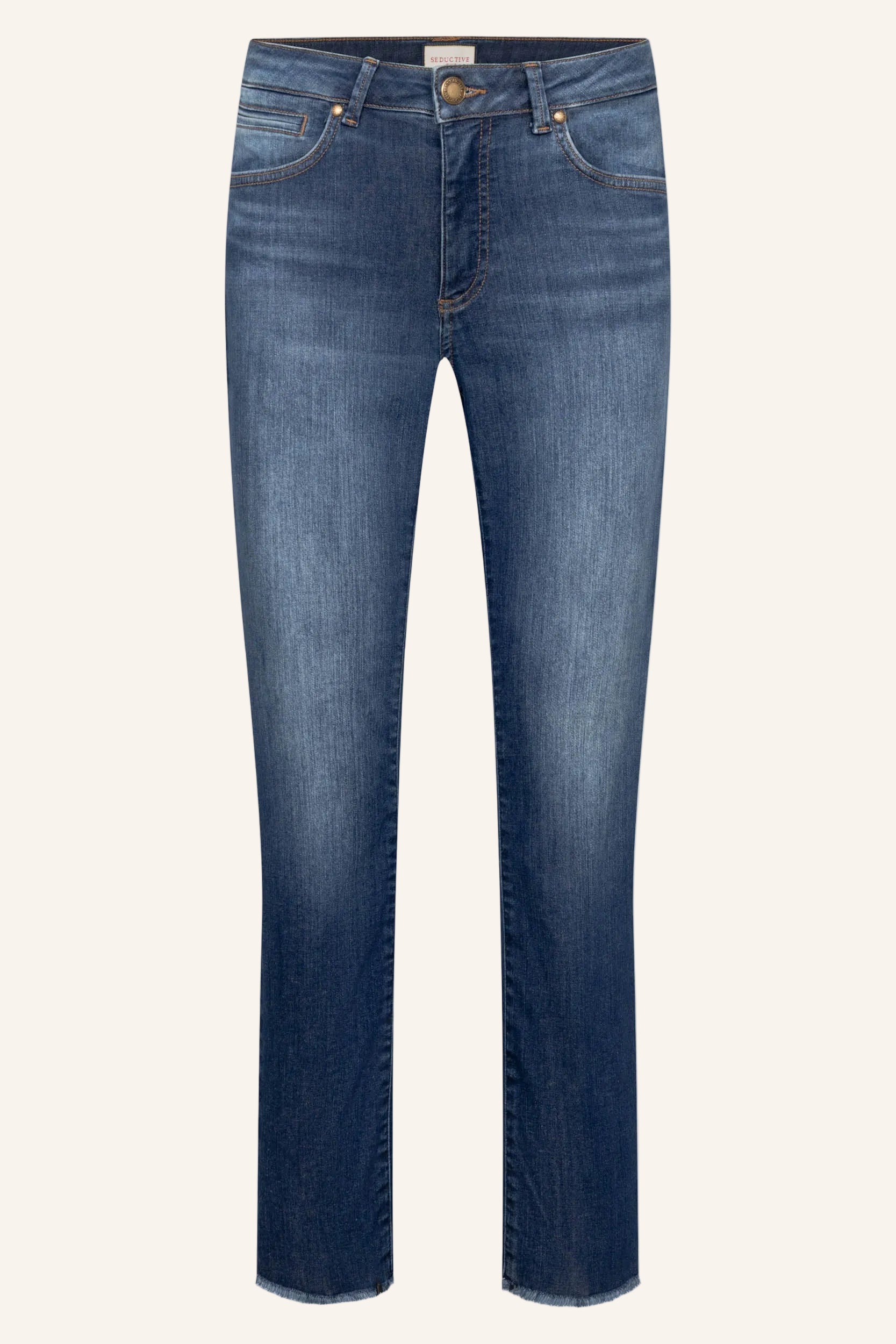 Stretch-Jeans CLAIRE cropped 7/8