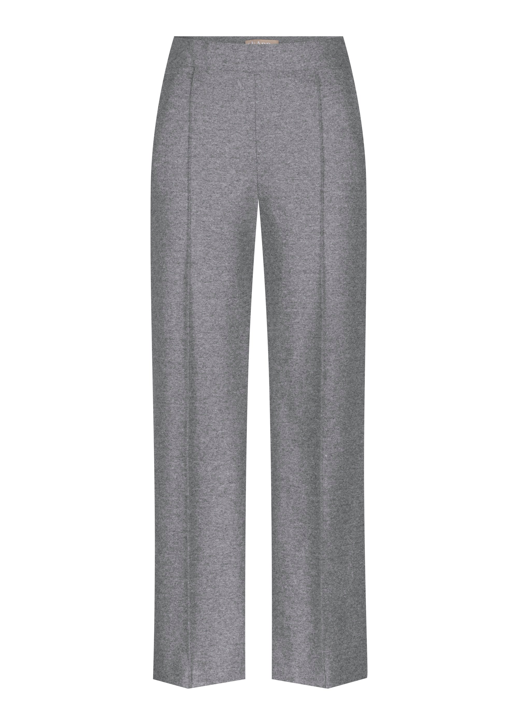 Lässige Hose HELLENA grau melange