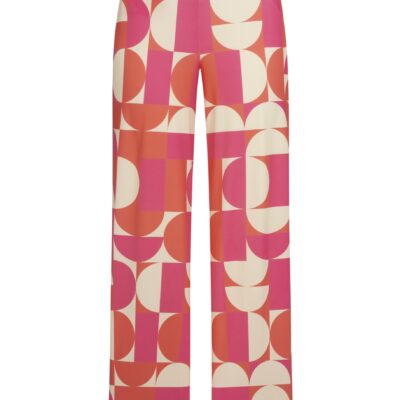 Tuchhose mit Retromuster