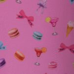 Macarons-Print aus Seide – exklusiv bei Maison de l'île